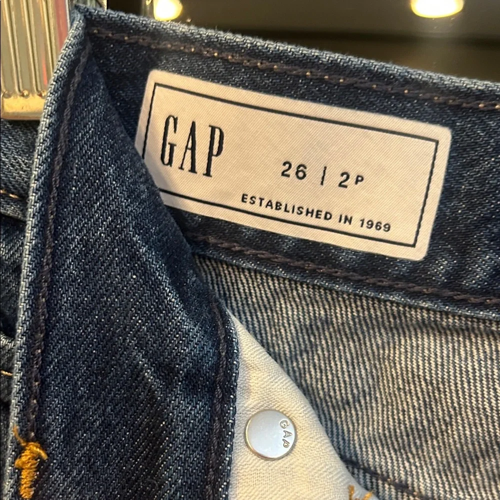 GAP Women's Dark Blue Denim Shorts 2P